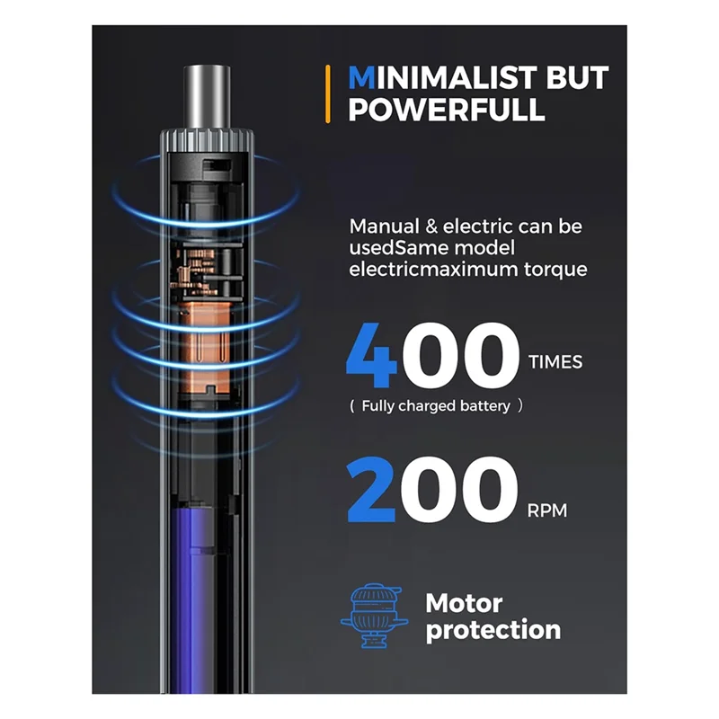 A56X Mini Electric Screwdriver,58-In-1 Electric Screwdriver Kit With 48 Magnetic Bits, For Phone Watch Camera Laptop
A56X Mini Electric Screwdriver,58-In-1 Electric Screwdriver Kit With 48 Magnetic Bits, For Phone Watch Camera Laptop