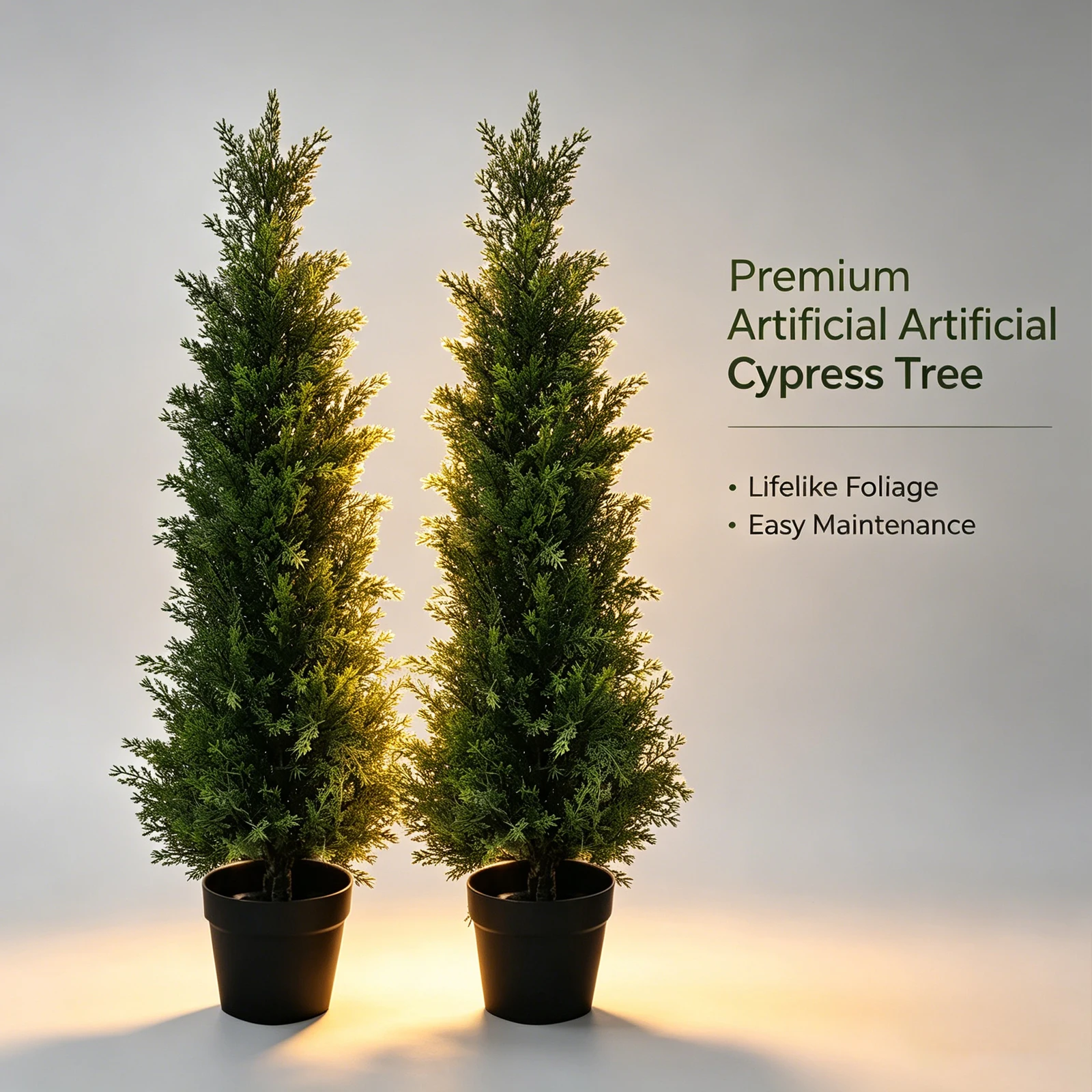 3FT Faux Cedar Pine Trees Set of 2 for Outdoor Decor, Lifelike Artificial Evergreen Plants UV Protection Potted for Front House, Fake Topiary Bushes for Porch Entryway Privacy Hedge All Season
3FT Faux Cedar Pine Trees Set of 2 for Outdoor Decor, Lifelike Artificial Evergreen Plants UV Protection Potted for Front House, Fake Topiary Bushes for Porch Entryway Privacy Hedge All Season