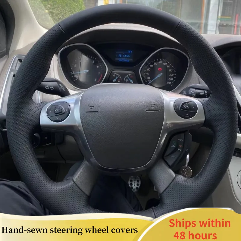 Крышка рулевого колеса автомобиля для Ford Focus 3 2012 C-MAX 2011 KUGA Escape 2013 2014 2015 Натуральная кожа DIY оплетка рулевого колеса
Крышка рулевого колеса автомобиля для Ford Focus 3 2012 C-MAX 2011 KUGA Escape 2013 2014 2015 Натуральная кожа DIY оплетка рулевого колеса