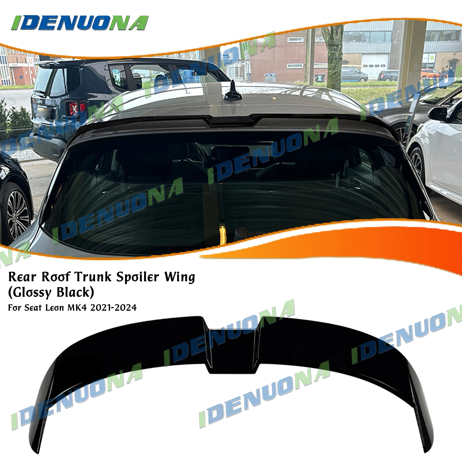 For Seat Leon MK4 2021-2024 Rear Roof Spoiler Wing Tail Upper Lip
For Seat Leon MK4 2021-2024 Rear Roof Spoiler Wing Tail Upper Lip