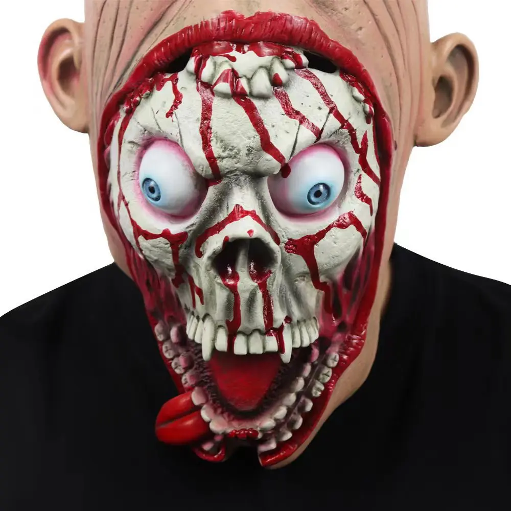 Zombie Mask Scary Walking Dead Head Mask Creepy Horror Demon Halloween Party Cosplay Costume Props for Adults
Zombie Mask Scary Walking Dead Head Mask Creepy Horror Demon Halloween Party Cosplay Costume Props for Adults