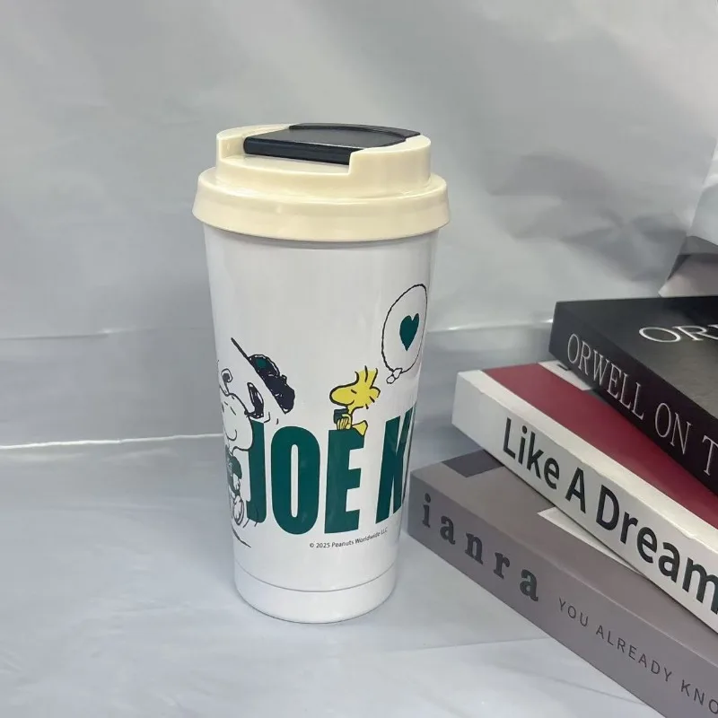 Starbucks × Snoopy Limited Edition Tumbler, 500ml Adorable Peanuts Print Insulated Travel Mug
Starbucks × Snoopy Limited Edition Tumbler, 500ml Adorable Peanuts Print Insulated Travel Mug