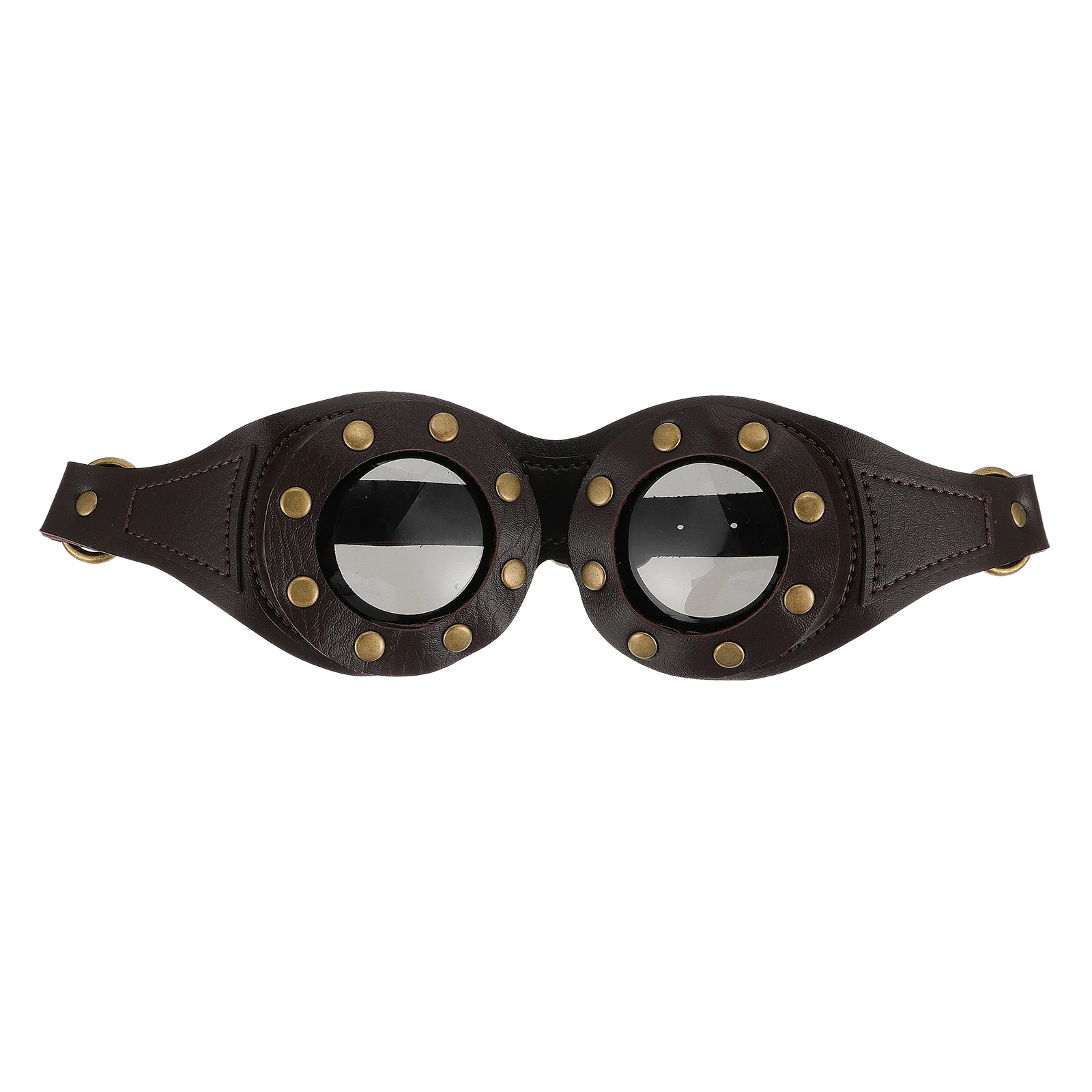 Retro Goggles Vintage Punk Glasses Adjustable Eye Unisex Gothic Cosplay Accessories Halloween Theme Party
Retro Goggles Vintage Punk Glasses Adjustable Eye Unisex Gothic Cosplay Accessories Halloween Theme Party