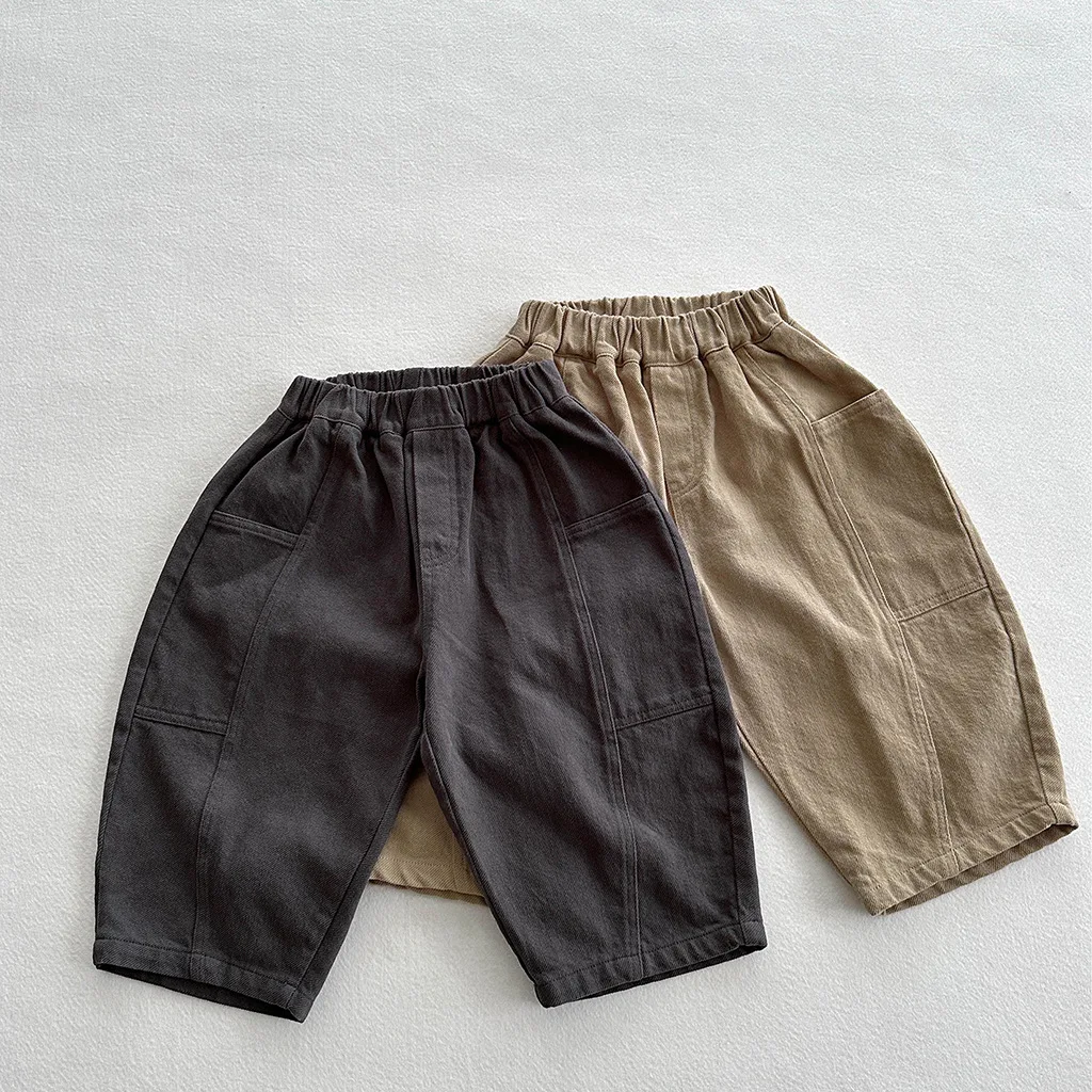 2025 Autumn New Children Casual Pants Fashion Boys Simple Pocket Trousers Solid Baby Girls Loose Harem Pants Cotton Kids Clothes
2025 Autumn New Children Casual Pants Fashion Boys Simple Pocket Trousers Solid Baby Girls Loose Harem Pants Cotton Kids Clothes