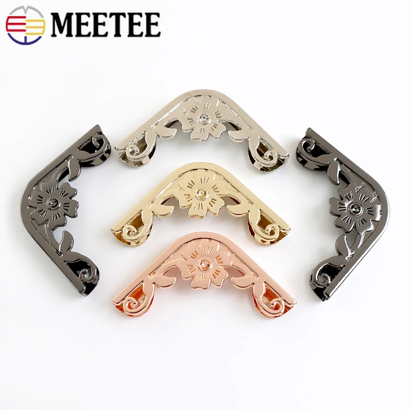4/10Pcs Meetee 35x46mm Purse Edge Metal Buckle Handbag Cover Corner Decorative Clips Bag Protector Clasps Hardware Accessories
4/10Pcs Meetee 35x46mm Purse Edge Metal Buckle Handbag Cover Corner Decorative Clips Bag Protector Clasps Hardware Accessories