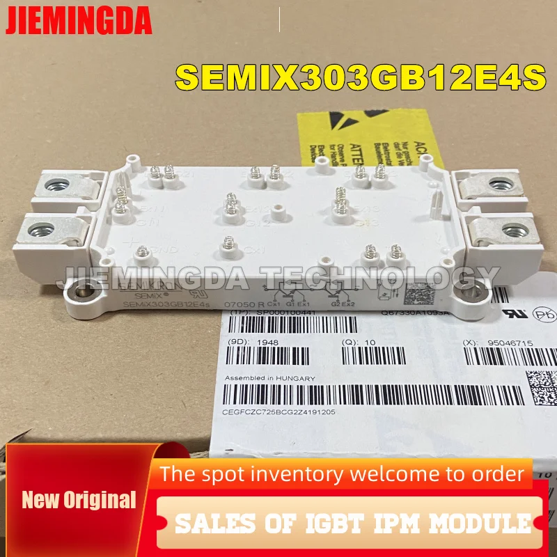 Модуль SEMIX202GB12E4S SEMIX303GB12E4S, бесплатная доставка, IGBT, новый и оригинальный модуль, гарантия качества
Модуль SEMIX202GB12E4S SEMIX303GB12E4S, бесплатная доставка, IGBT, новый и оригинальный модуль, гарантия качества