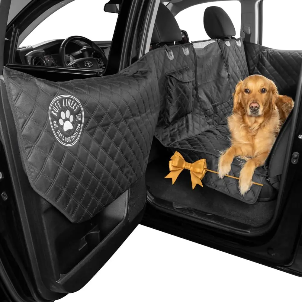 Medium Dog Car Seat Cover, Waterproof Back Seat Protector for Mid-Size Vehicles with Storage Pouch
Medium Dog Car Seat Cover, Waterproof Back Seat Protector for Mid-Size Vehicles with Storage Pouch