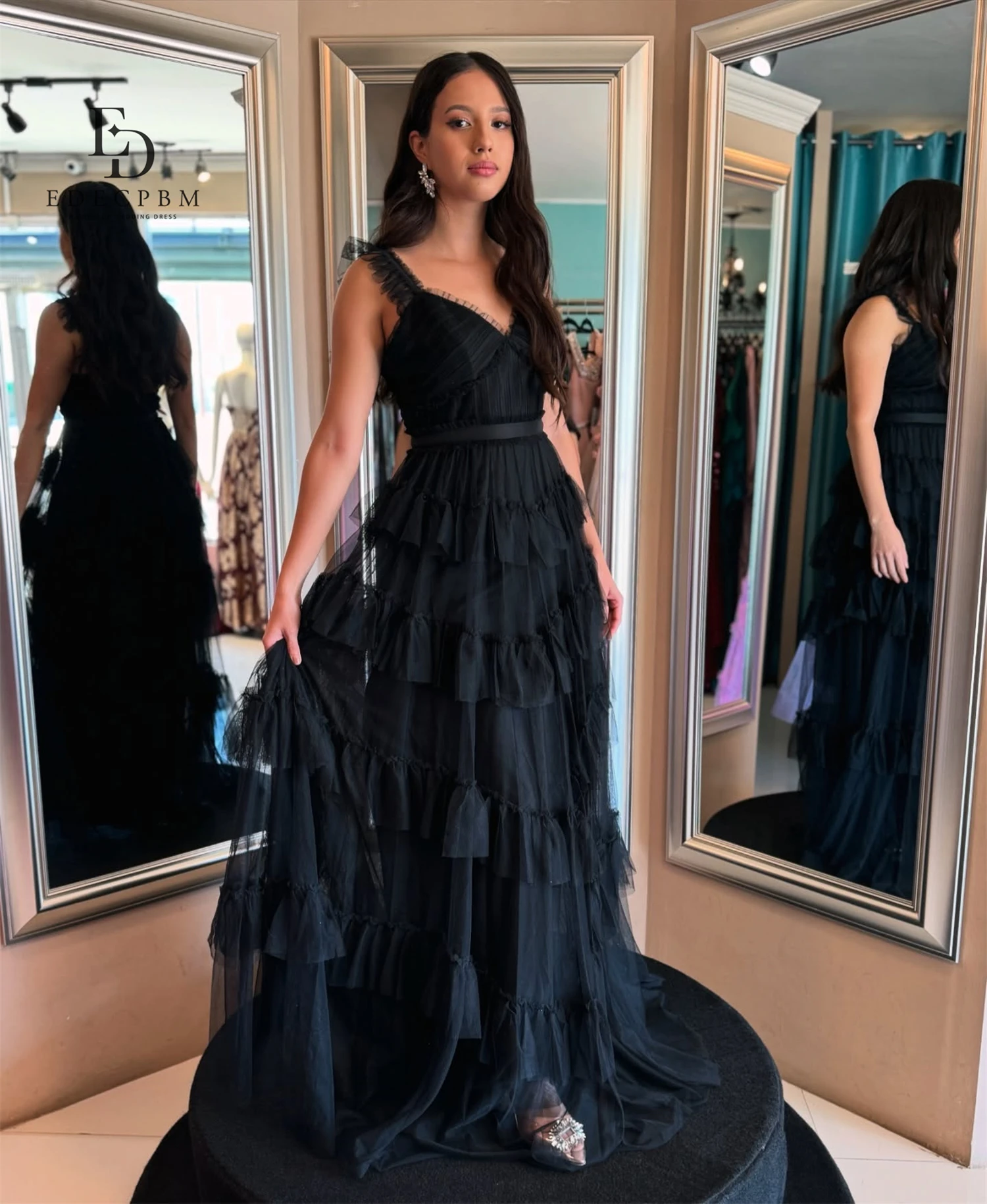 EDECPBM Customized Wedding Party Dress Evening Gowns Luxury Dress Black Prom Dress Woman Sexy Birthday Dress Black Dress فساتين
EDECPBM Customized Wedding Party Dress Evening Gowns Luxury Dress Black Prom Dress Woman Sexy Birthday Dress Black Dress فساتين