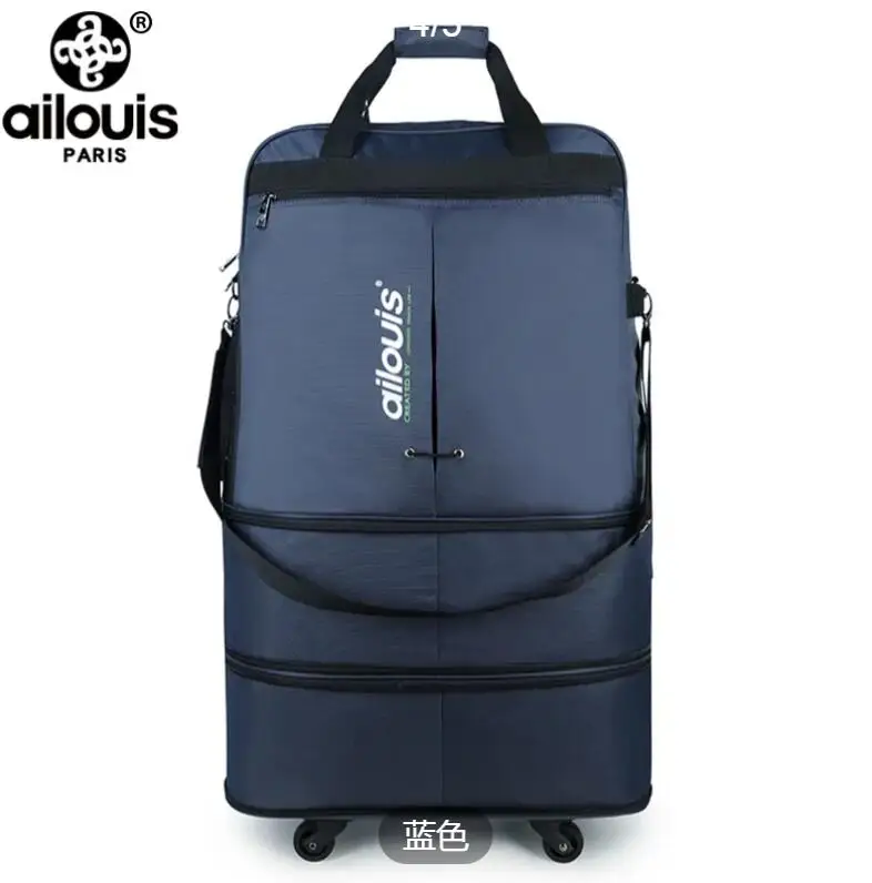 32 Inch Check-in Bag Foldable Luggage Bag Suitcase Rolling Travel Luggage Bag Duffel Bag for Men Women Lightweight Suitcases
32 Inch Check-in Bag Foldable Luggage Bag Suitcase Rolling Travel Luggage Bag Duffel Bag for Men Women Lightweight Suitcases