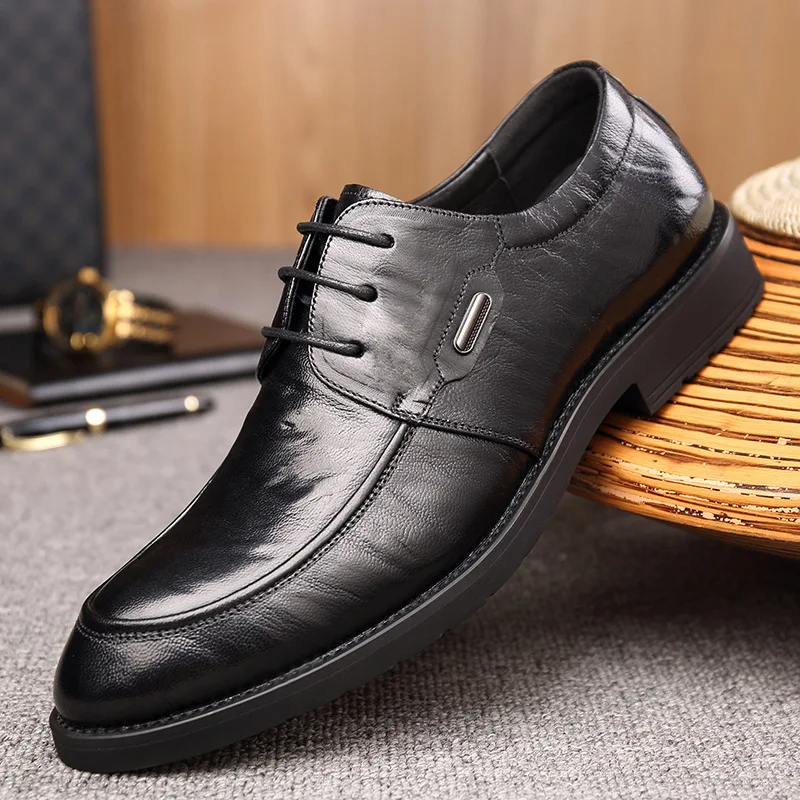 New Business Dress Leather Sheepskin Men Leather Shoes Sheepskin Men's Shoes Autumn
New Business Dress Leather Sheepskin Men Leather Shoes Sheepskin Men's Shoes Autumn
