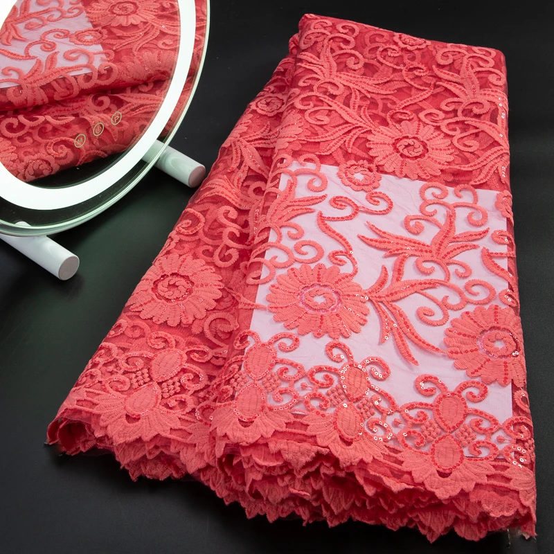 Nigerian Net Lace Fabric With Sequins African Swiss Mesh Lace Fabric 5 Yards For Elegant Party Sewing Women Dresses A3322
Nigerian Net Lace Fabric With Sequins African Swiss Mesh Lace Fabric 5 Yards For Elegant Party Sewing Women Dresses A3322