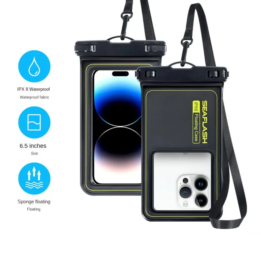 Sponges Sponges Float Waterproof Phone Pouch Dry Bag Adjustable Lanyard Float Waterproof Storage Bag Messenger Bag Crossbody
Sponges Sponges Float Waterproof Phone Pouch Dry Bag Adjustable Lanyard Float Waterproof Storage Bag Messenger Bag Crossbody
