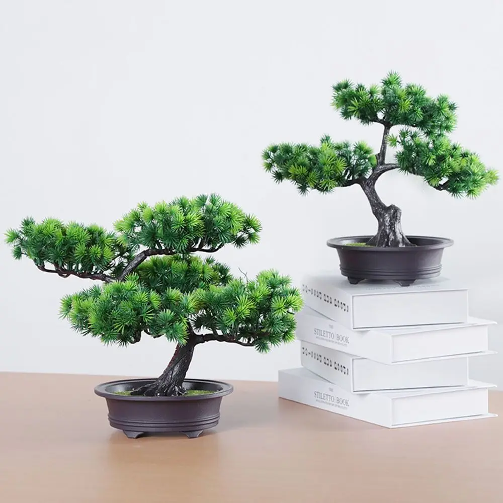 Realistic Artificial Pine Plants Bonsai Plastic Handmade Simulation Pine Tree with Flowerpot Fake Tree Artificial Bonsai Plants
Realistic Artificial Pine Plants Bonsai Plastic Handmade Simulation Pine Tree with Flowerpot Fake Tree Artificial Bonsai Plants