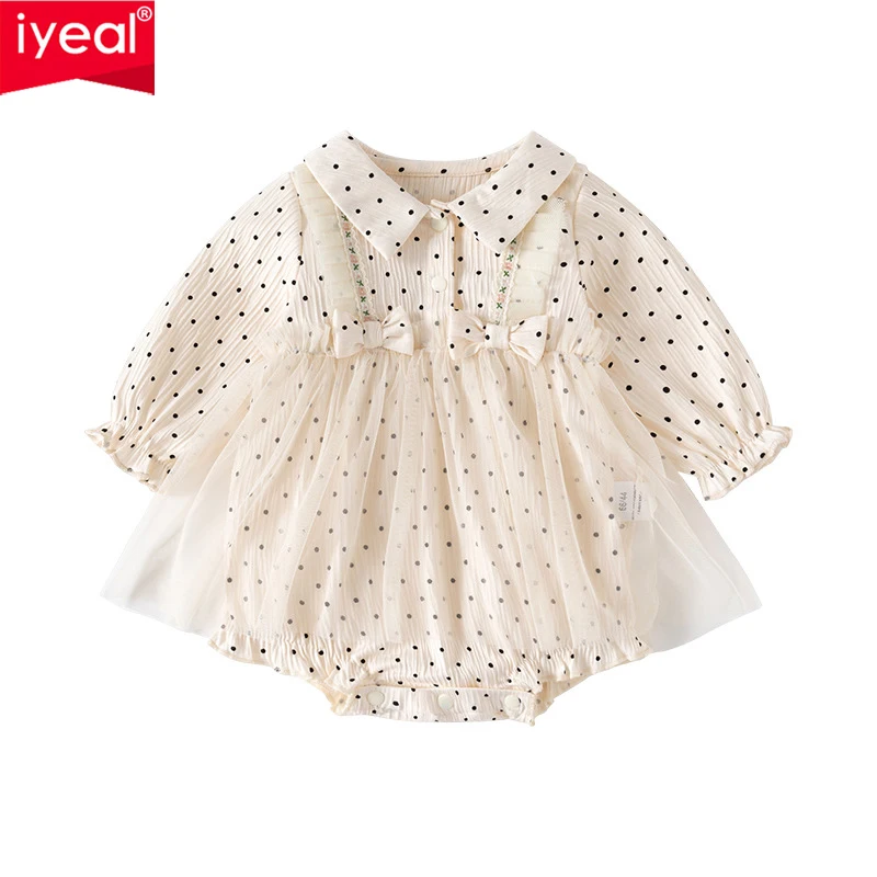 IYEAL 2025 Spring Autumn Princess Dress Baby Girl Bodysuits Infant Girls One Piece Long Sleeve Tutu Skirt Toddler Baby Outfit
IYEAL 2025 Spring Autumn Princess Dress Baby Girl Bodysuits Infant Girls One Piece Long Sleeve Tutu Skirt Toddler Baby Outfit