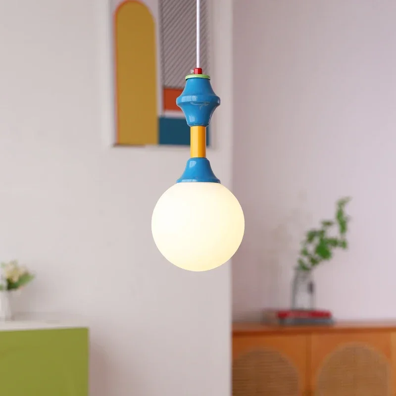 SANDYHA Nordic Colorful Bedhead Small LED Pendant Light Modern Living Room Bedroom Children's Room Study Room Hotel Decor Light
SANDYHA Nordic Colorful Bedhead Small LED Pendant Light Modern Living Room Bedroom Children's Room Study Room Hotel Decor Light