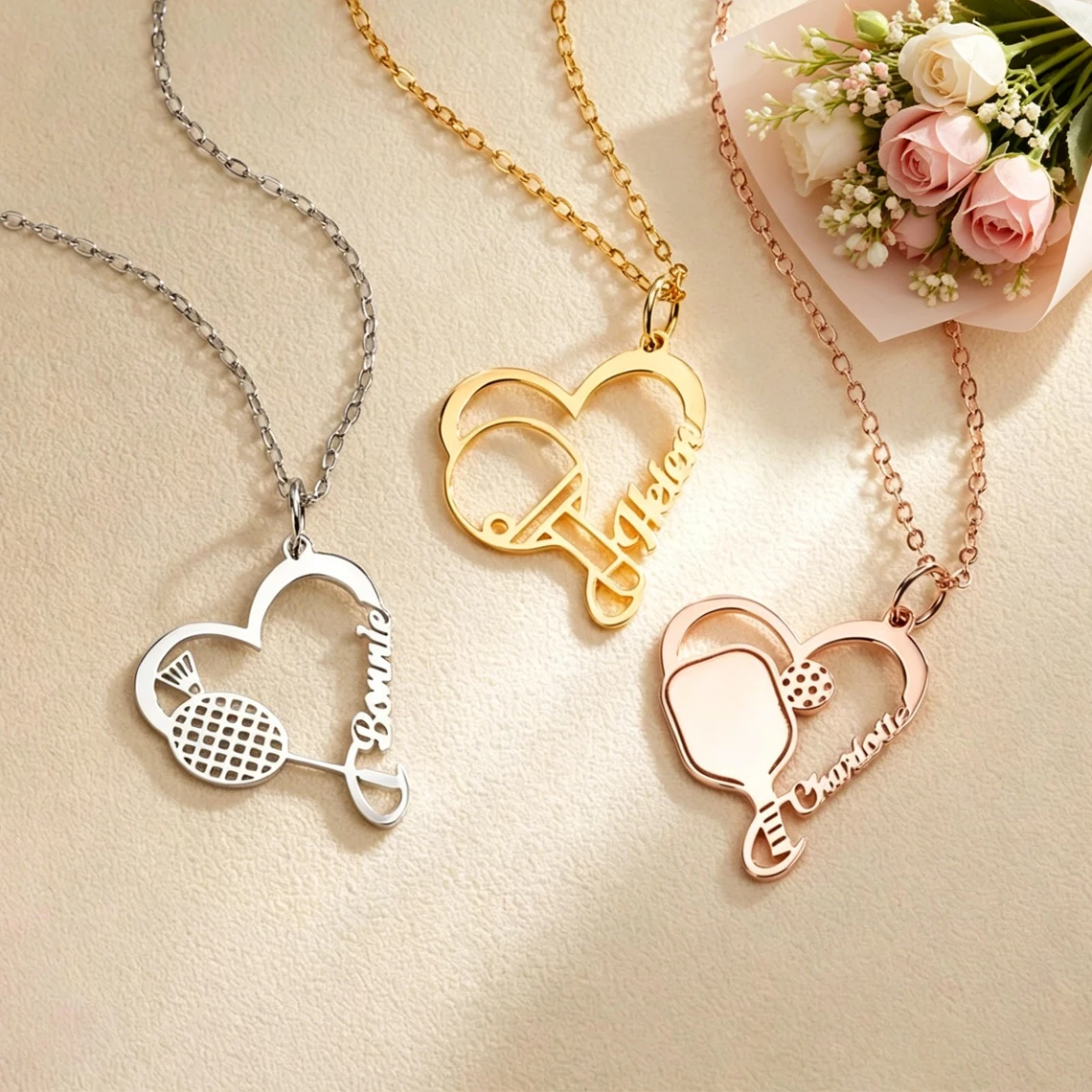 Personalized Custom Name Sports Pendant Necklace for Women Men Stainless Steel Customized Name Heart Ball Necklace Jewelry Gift
Personalized Custom Name Sports Pendant Necklace for Women Men Stainless Steel Customized Name Heart Ball Necklace Jewelry Gift