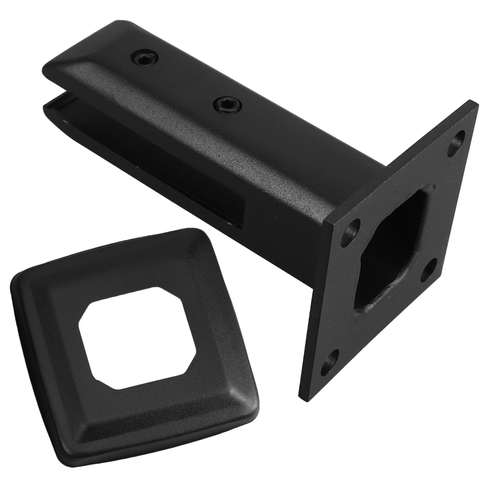 Stainless Steel Handrail Accessories 201 Square Base Glass Clamp Black Decorative Cover Heavy Duty Bracket For Stairs Railing
Stainless Steel Handrail Accessories 201 Square Base Glass Clamp Black Decorative Cover Heavy Duty Bracket For Stairs Railing