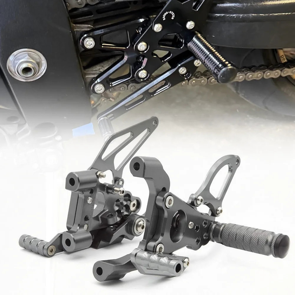 Motorcycle CNC Footrest Adjustable Rearset Foot Pegs For Ducati 899 Panigale 2014-2015 1199 Panigale S R Tricolore Superlegger
Motorcycle CNC Footrest Adjustable Rearset Foot Pegs For Ducati 899 Panigale 2014-2015 1199 Panigale S R Tricolore Superlegger