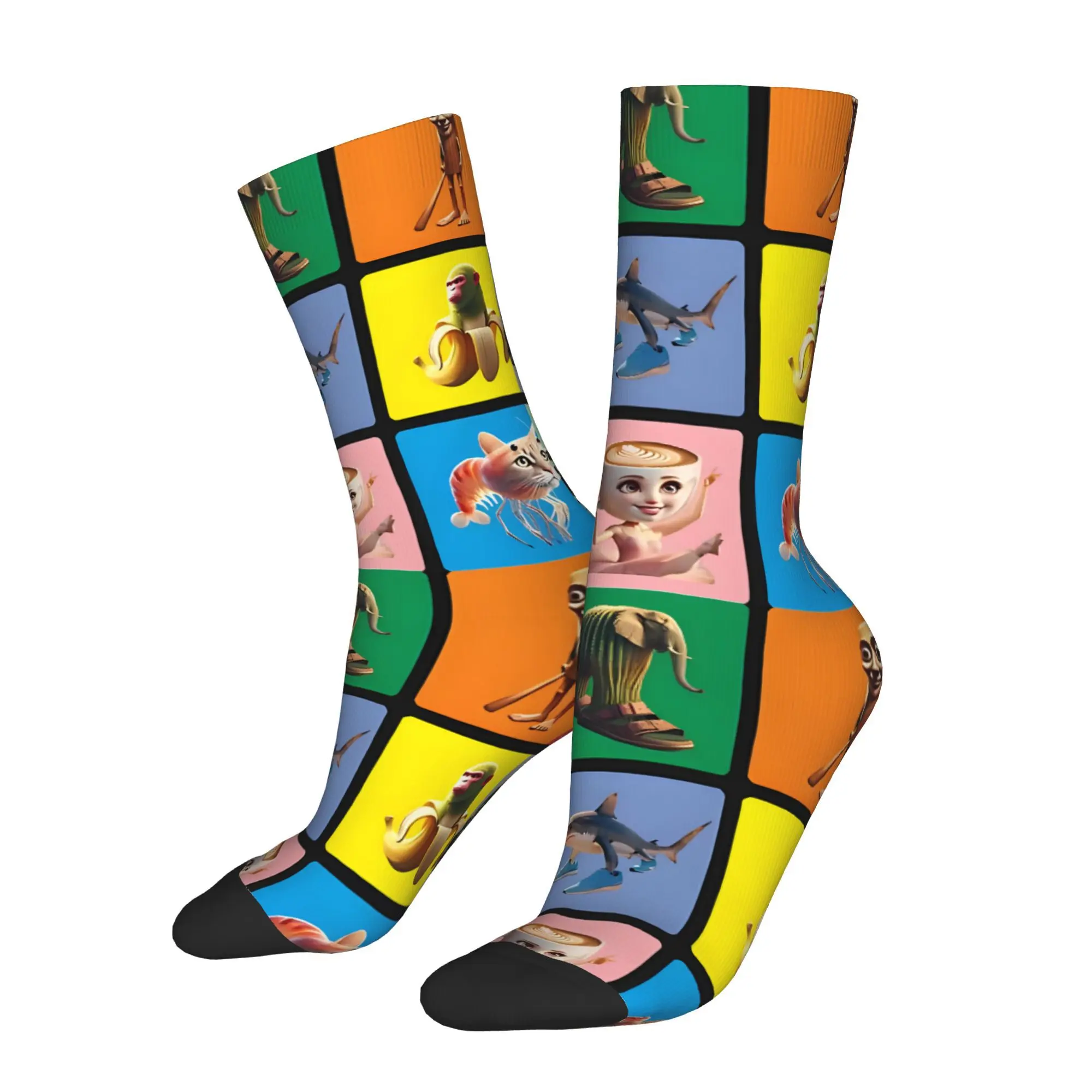 Funny Men's Socks Italian Brainrot Meme Anomaly Retro Hip Hop Novelty Crew Sock Gift Pattern Printed
Funny Men's Socks Italian Brainrot Meme Anomaly Retro Hip Hop Novelty Crew Sock Gift Pattern Printed