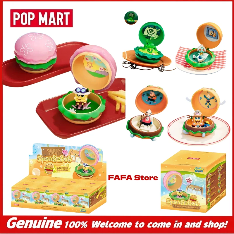 Genuine POPMART Spongebob Krabby Patty Delicious Series Blind Box Figures Collectible Toys Mystery Boxes Cute Birthday Gifts
Genuine POPMART Spongebob Krabby Patty Delicious Series Blind Box Figures Collectible Toys Mystery Boxes Cute Birthday Gifts