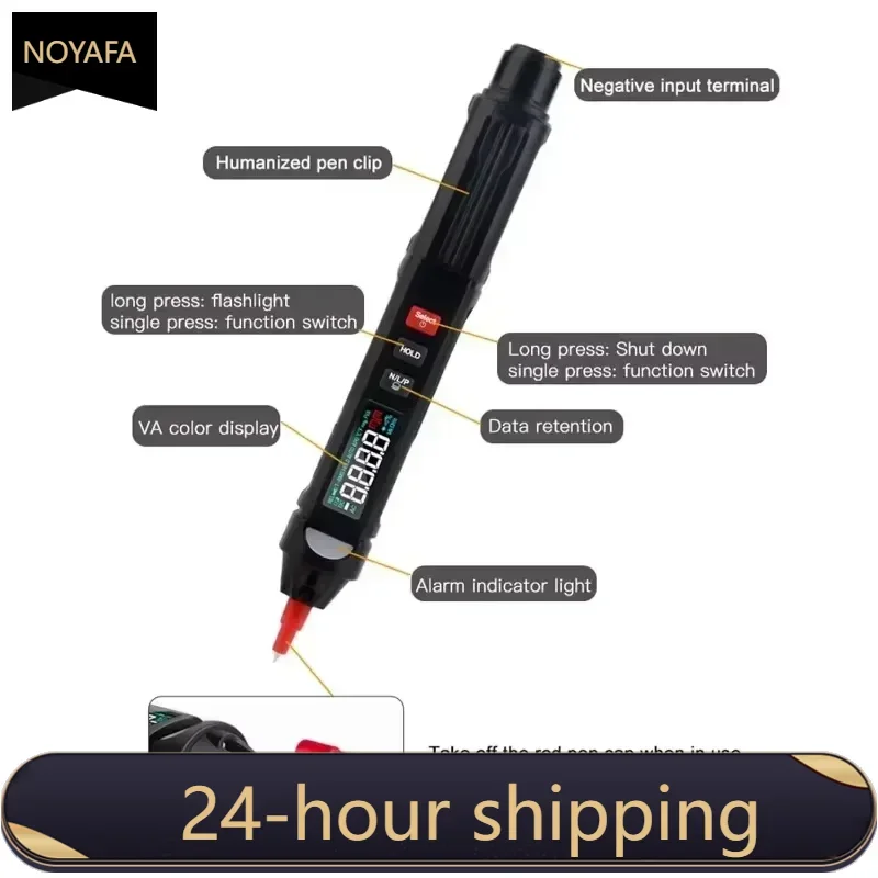 NOYAFA NF-5310B Voltage Detector Pen Multimeter Non-Contact Voltage Suitable For DC Voltage AC Voltag Resistance Diode Detector
NOYAFA NF-5310B Voltage Detector Pen Multimeter Non-Contact Voltage Suitable For DC Voltage AC Voltag Resistance Diode Detector