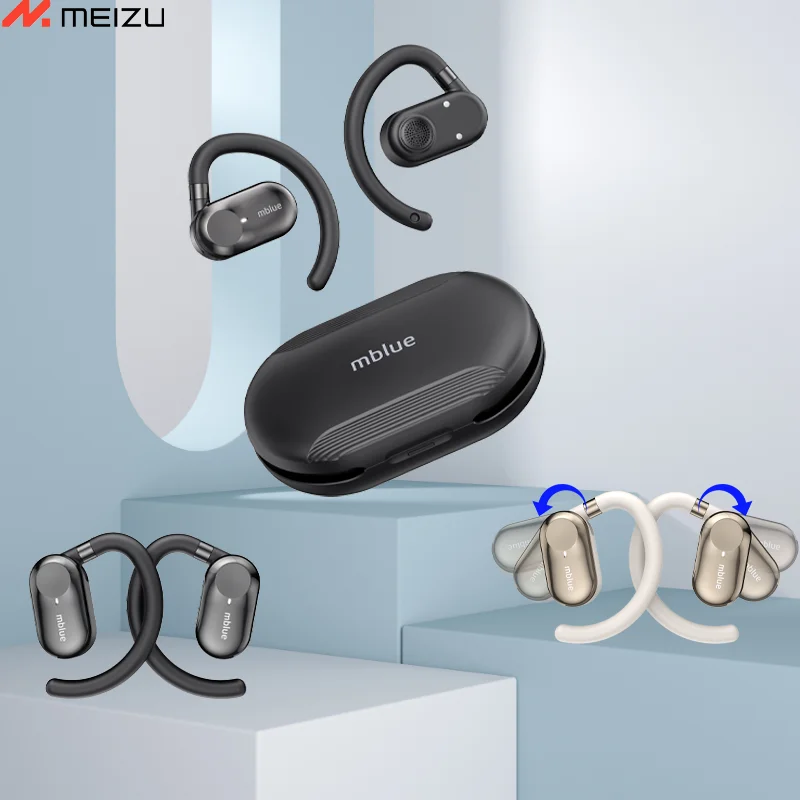 Meizu Mblue H06 Open Earphones Wireless Bluetooth 5.4 Sports Earphones ENC Noise Cancelling Earphones 360mAh Long Standby 
Meizu Mblue H06 Open Earphones Wireless Bluetooth 5.4 Sports Earphones ENC Noise Cancelling Earphones 360mAh Long Standby