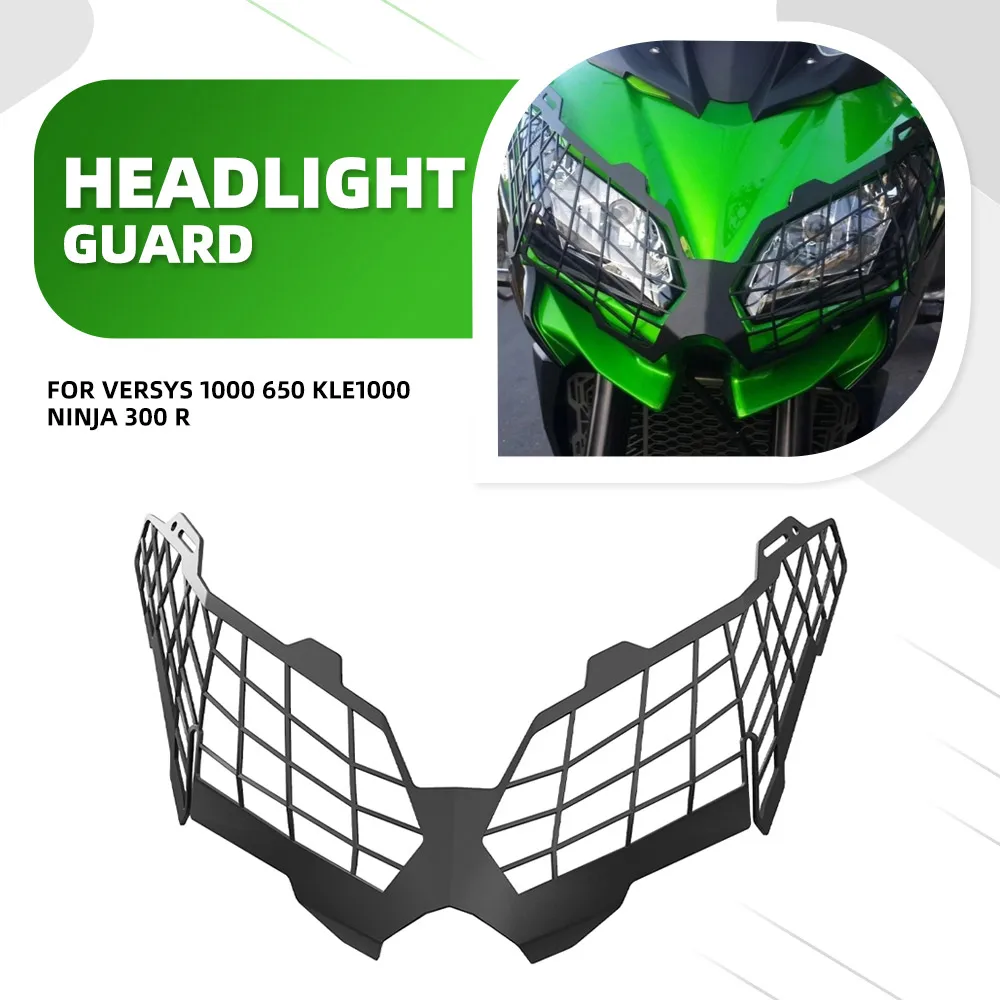 FOR Kawasaki Versys 1000/KLE1000 2019--2021-2022-2023 Motorcycle Accessories Headlight Protector Guard Grille Cover Protection
FOR Kawasaki Versys 1000/KLE1000 2019--2021-2022-2023 Motorcycle Accessories Headlight Protector Guard Grille Cover Protection