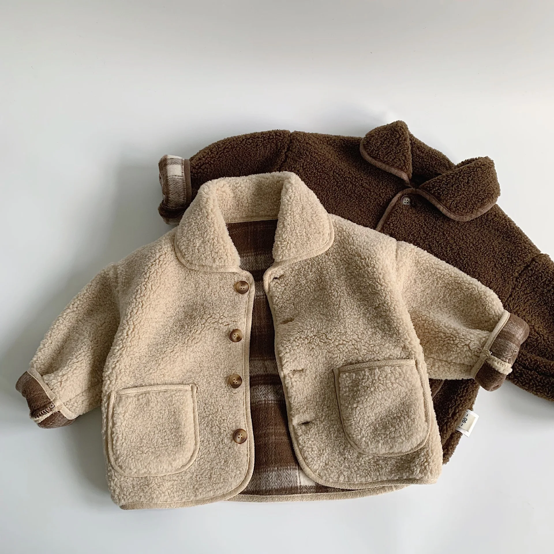 Girl winter Coat Children's Coat 2024 New Product Boy's&Girl's Fur One Piece Buckle Outerwear Versatile Children's Clothing Top
Girl winter Coat Children's Coat 2024 New Product Boy's&Girl's Fur One Piece Buckle Outerwear Versatile Children's Clothing Top