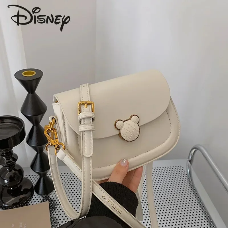 Disney Mickey Cartoon Crossbody Bag Korean Elegant Style Mini Women's Handbag Fashionable Elegant Single Shoulder Bag Maillard
Disney Mickey Cartoon Crossbody Bag Korean Elegant Style Mini Women's Handbag Fashionable Elegant Single Shoulder Bag Maillard