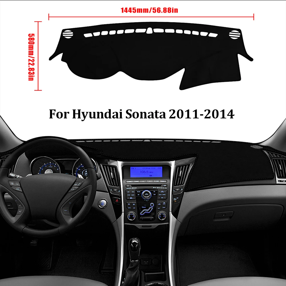 For Hyundai Sonata 2011 2012 2013 2014 Car Dashboard Cover Mat Sun Shade Reflect Light non-slip Instrument Pad Auto Accessories
For Hyundai Sonata 2011 2012 2013 2014 Car Dashboard Cover Mat Sun Shade Reflect Light non-slip Instrument Pad Auto Accessories
