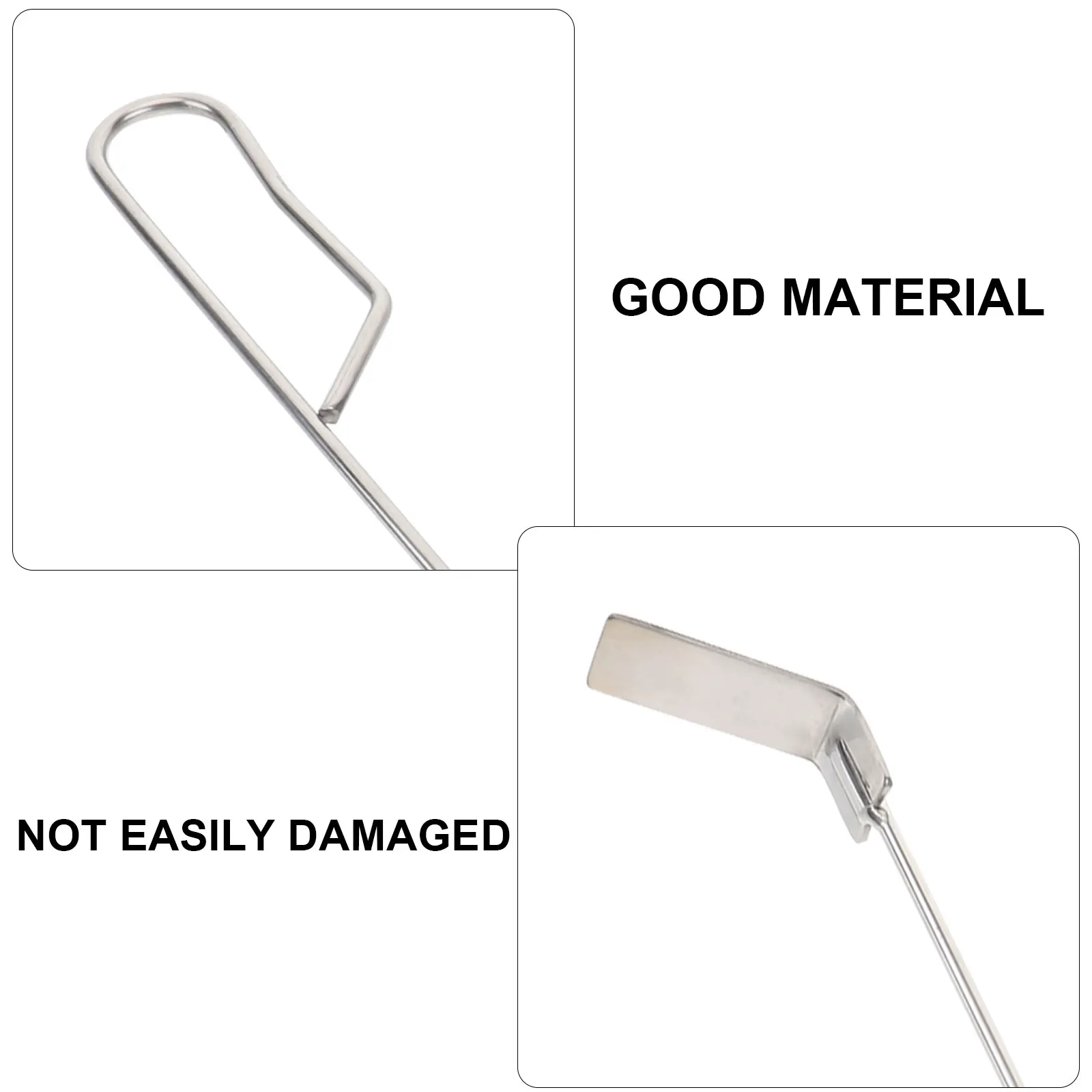 46 Cm Stainless Steel BBQ Ash Tool Spatula Rake Poker High Temp Resistant Non Rust Body Grill Cleaning Kitchen Barbecue
46 Cm Stainless Steel BBQ Ash Tool Spatula Rake Poker High Temp Resistant Non Rust Body Grill Cleaning Kitchen Barbecue