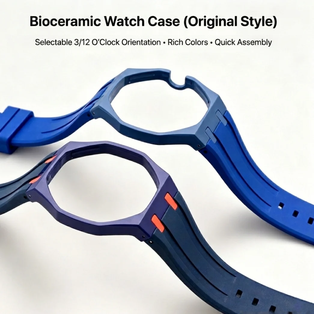 For Swatch X AP Royal POP Ceramic Modification Kit Watch Case FKM Rubber Strap Pocket Changer For 3 Clock 12 Clock
For Swatch X AP Royal POP Ceramic Modification Kit Watch Case FKM Rubber Strap Pocket Changer For 3 Clock 12 Clock