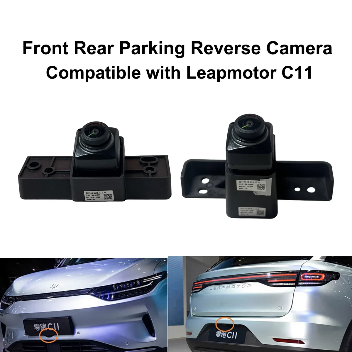 Front Rear Parking Reverse Camera 8021020-CA02 8021021-CA01 Compatible with Leapmotor C11 Original Parking Assist C
Front Rear Parking Reverse Camera 8021020-CA02 8021021-CA01 Compatible with Leapmotor C11 Original Parking Assist C