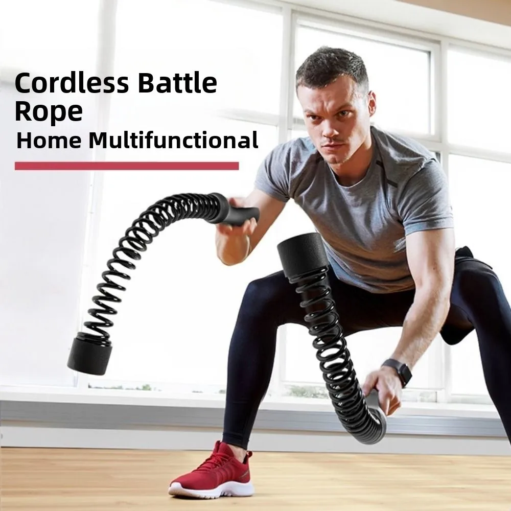 Replacement Spring Gym Battle Rope Rebound Stainless Steel Cordless Battle Rope Durable Non Slip Arm Strength Rope Home Fitness
Replacement Spring Gym Battle Rope Rebound Stainless Steel Cordless Battle Rope Durable Non Slip Arm Strength Rope Home Fitness