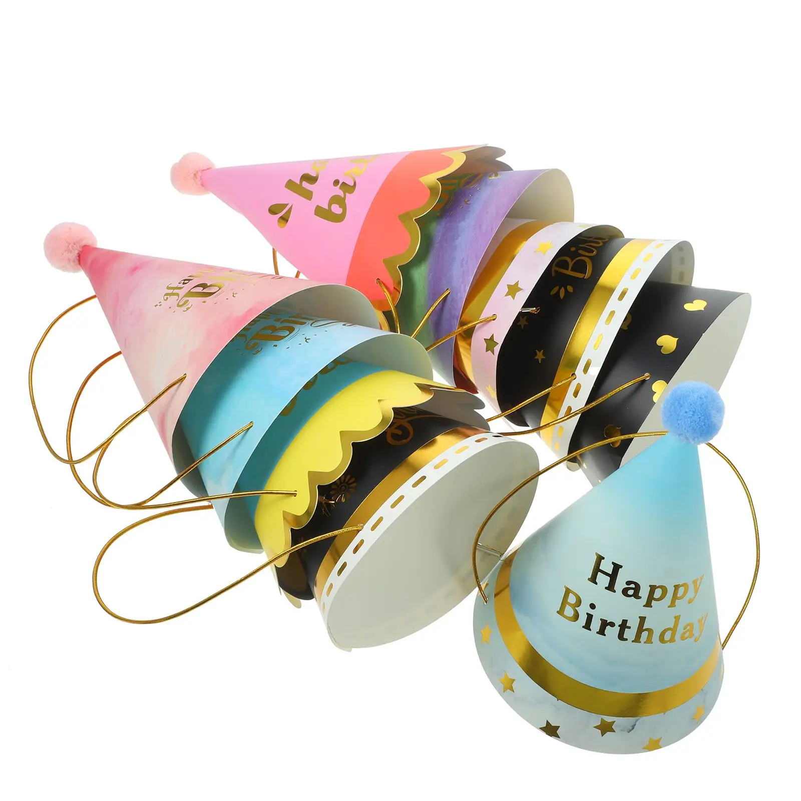 10 Pcs Children Birthday Party Hat Adorable Paper Caps Lightweight Comfortful Premium Material Long Term Use Festive
10 Pcs Children Birthday Party Hat Adorable Paper Caps Lightweight Comfortful Premium Material Long Term Use Festive