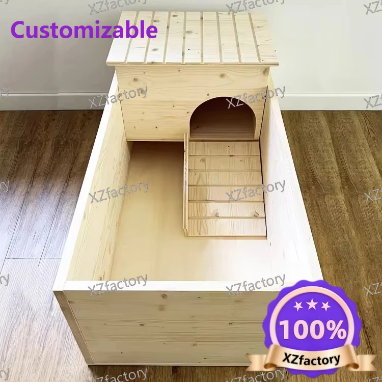 Customizable Eco-Friendly Pet House with Print Pattern for Reptiles Modern Printed Wooden Tortoise Turtle Terrarium
Customizable Eco-Friendly Pet House with Print Pattern for Reptiles Modern Printed Wooden Tortoise Turtle Terrarium