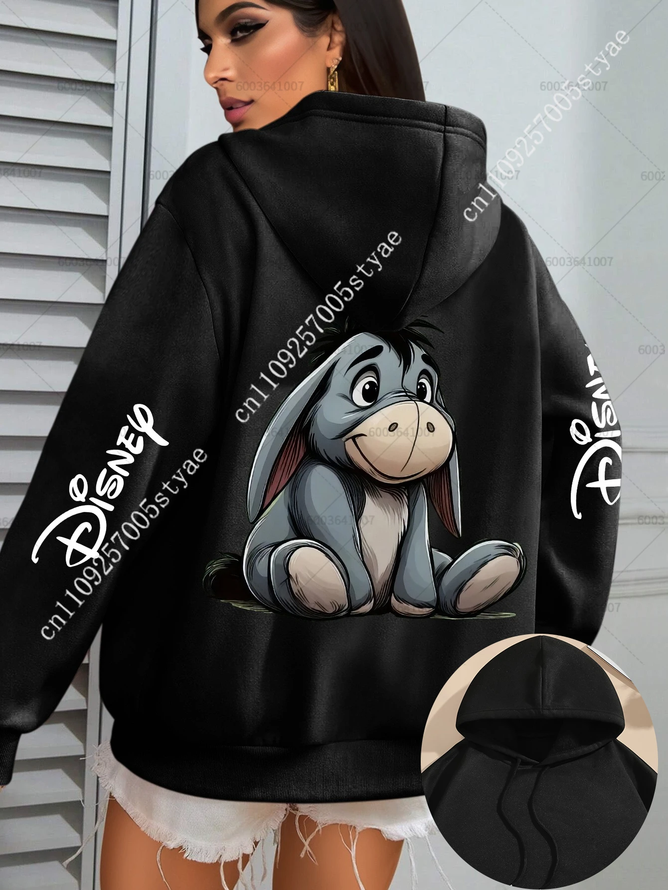 Disney Women's Winnie The Pooh Eeyore Fleece Hoodies Hoody Sweatshirt Pullover Autumn Winter Oversize Girls Coats Sweats Casual
Disney Women's Winnie The Pooh Eeyore Fleece Hoodies Hoody Sweatshirt Pullover Autumn Winter Oversize Girls Coats Sweats Casual