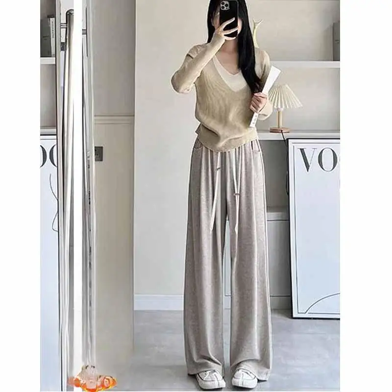 Широкие брюки в японском стиле, женские летние милые романтические брюки для отпуска, быстросохнущие модальные лоскутные полые струящиеся Femininas OL
Широкие брюки в японском стиле, женские летние милые романтические брюки для отпуска, быстросохнущие модальные лоскутные полые струящиеся Femininas OL