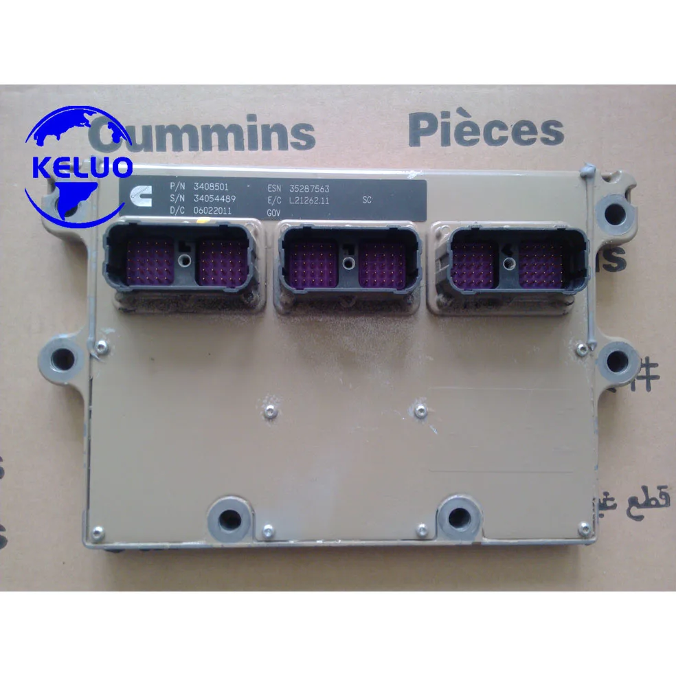 Excavator Engine Control Unit 3408501 ECM ECU 3408501 for Cummin's Engine Spare Parts