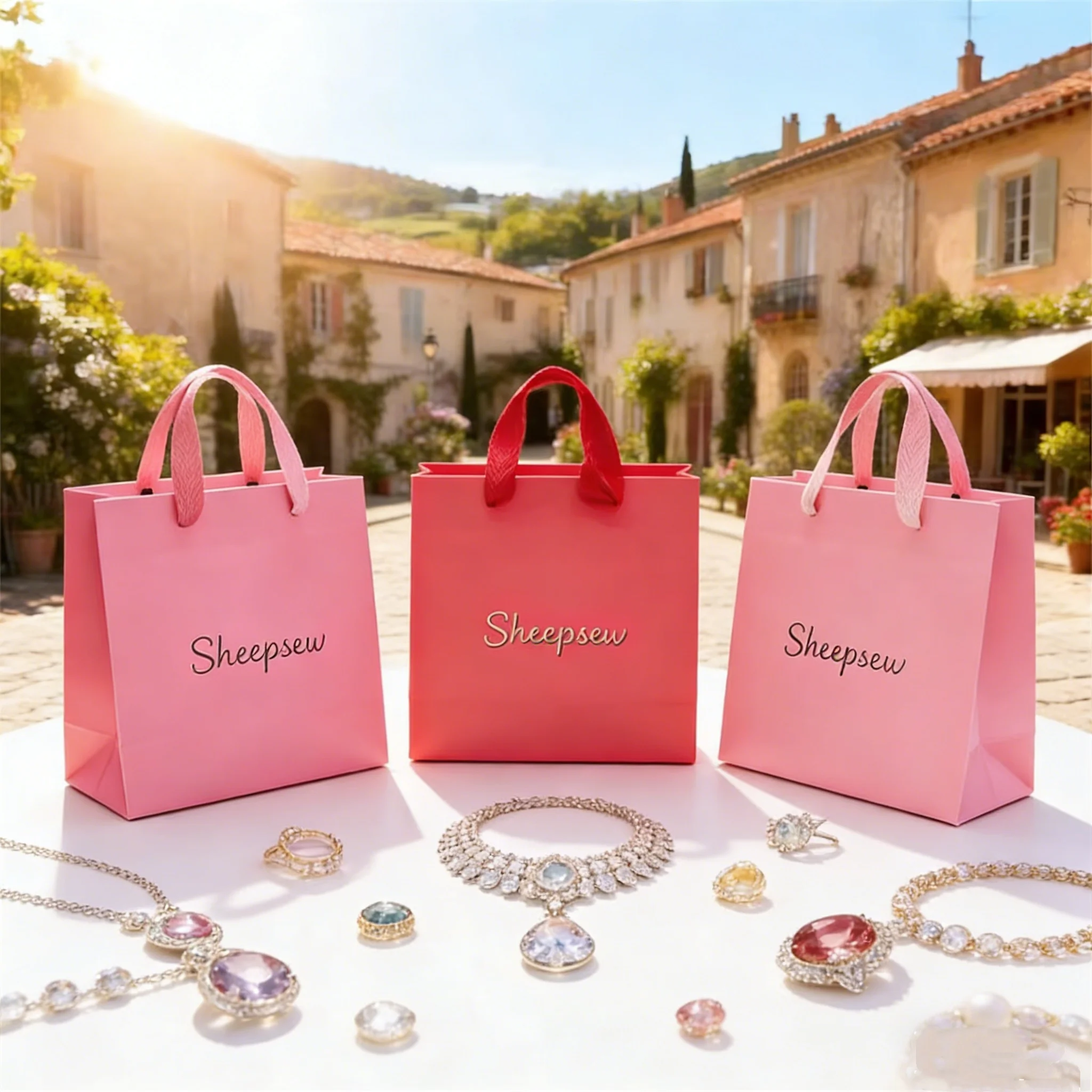 Paper Tote Bag Personalized Logo Recycled 14x7x15cm Kraft Paper Bags With Handle Custom Jewelry Perfume Lipstick Organizer Box
Paper Tote Bag Personalized Logo Recycled 14x7x15cm Kraft Paper Bags With Handle Custom Jewelry Perfume Lipstick Organizer Box