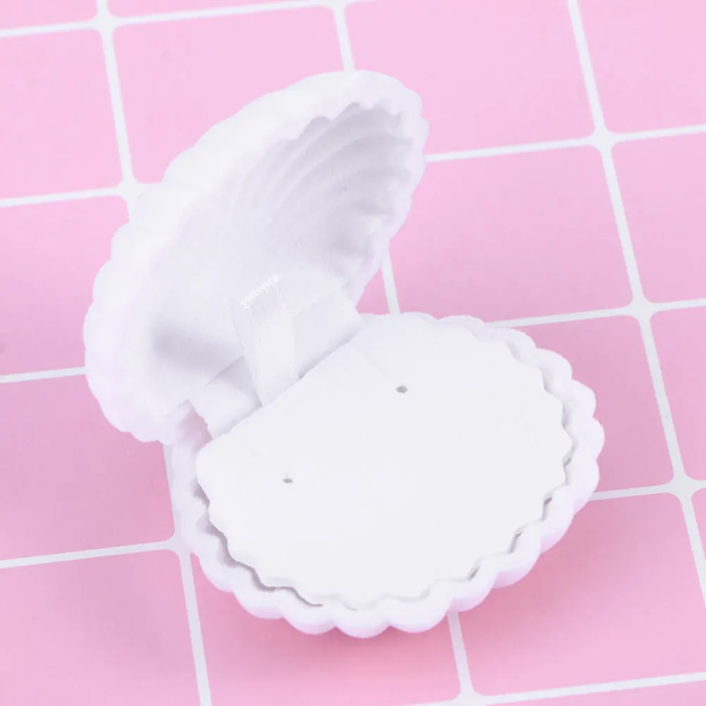 2pcs Shell Shaped Jewelry Box High grade Necklace Storage Durable Display Case Compact Size Lightweight Bracelet Ear Stud
2pcs Shell Shaped Jewelry Box High grade Necklace Storage Durable Display Case Compact Size Lightweight Bracelet Ear Stud