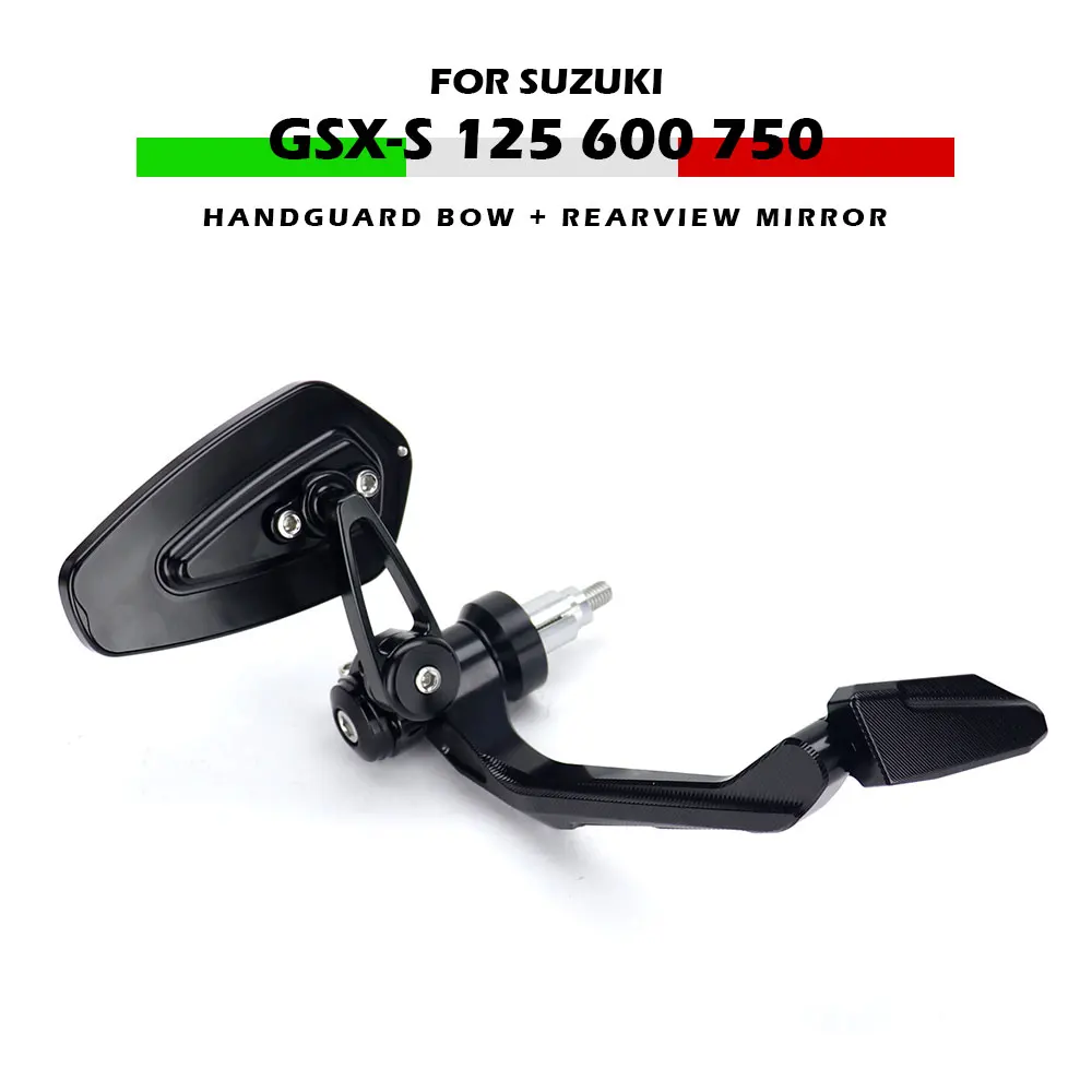 Motorcycle Handlebar Modified Rearview Mirrors Brake Clutch Handguard For SUZUKI GSXS125 GSXS600 GSXS750 Aluminum Alloy Parts
Motorcycle Handlebar Modified Rearview Mirrors Brake Clutch Handguard For SUZUKI GSXS125 GSXS600 GSXS750 Aluminum Alloy Parts