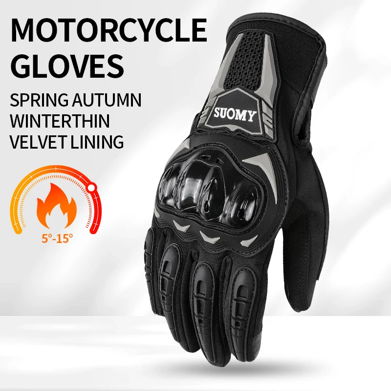 SUOMY Winter Warm Motorcycle Gloves Waterproof Warm Windproof Teens Girls Boy Motocross Motorbike Riding Full Finger Gloves
SUOMY Winter Warm Motorcycle Gloves Waterproof Warm Windproof Teens Girls Boy Motocross Motorbike Riding Full Finger Gloves