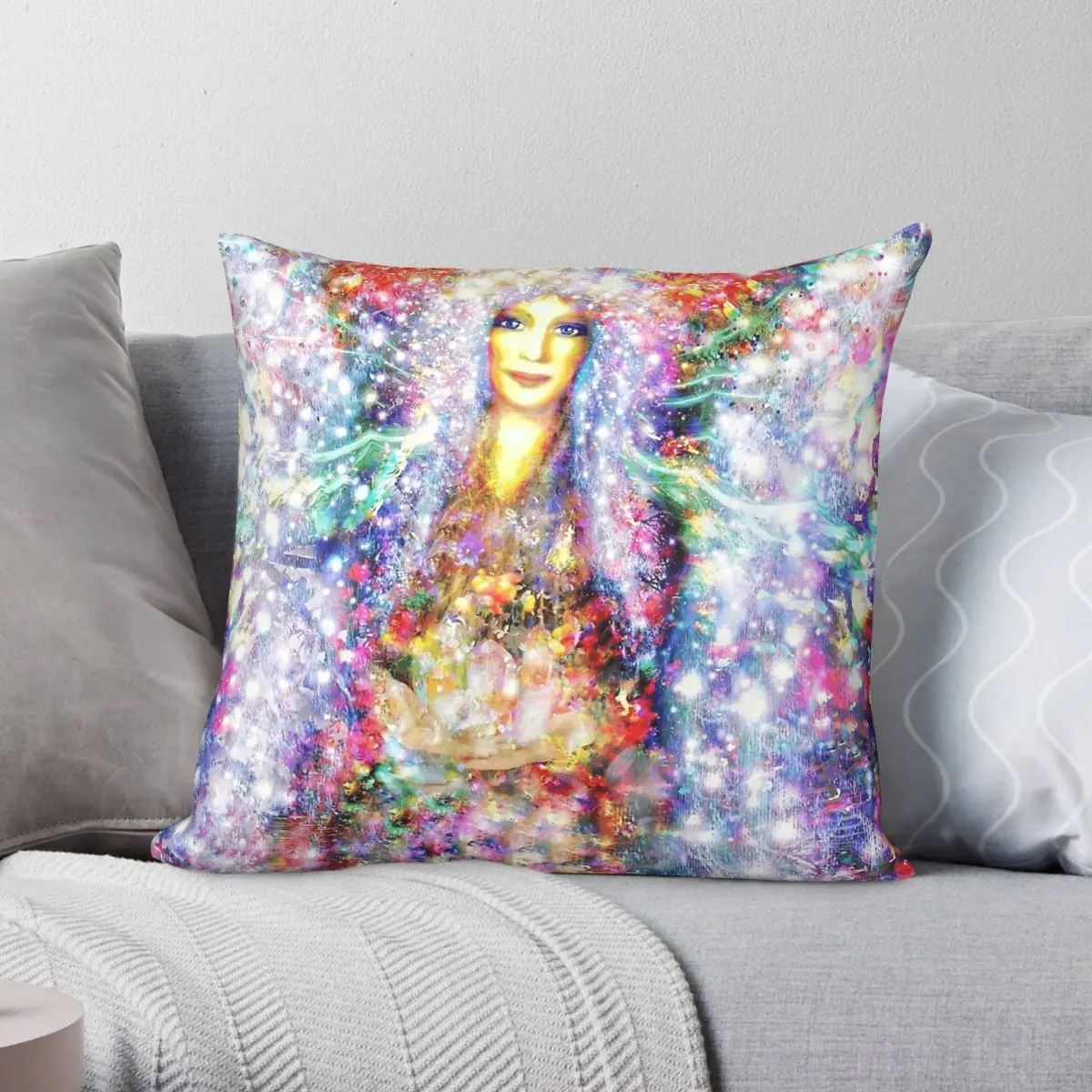 Crystal Angel 2 Square Pillowcase Polyester Linen Velvet Printed Zip Decorative Throw Pillow Case Home Cushion Cover 45x45
Crystal Angel 2 Square Pillowcase Polyester Linen Velvet Printed Zip Decorative Throw Pillow Case Home Cushion Cover 45x45