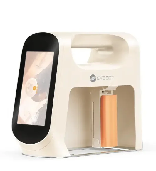 EVEBOT Smart Handheld Food Printer (Next-Gen with Visual Positioning) 5cm Print Head With a Built-in Camera Full Touchscreen
EVEBOT Smart Handheld Food Printer (Next-Gen with Visual Positioning) 5cm Print Head With a Built-in Camera Full Touchscreen