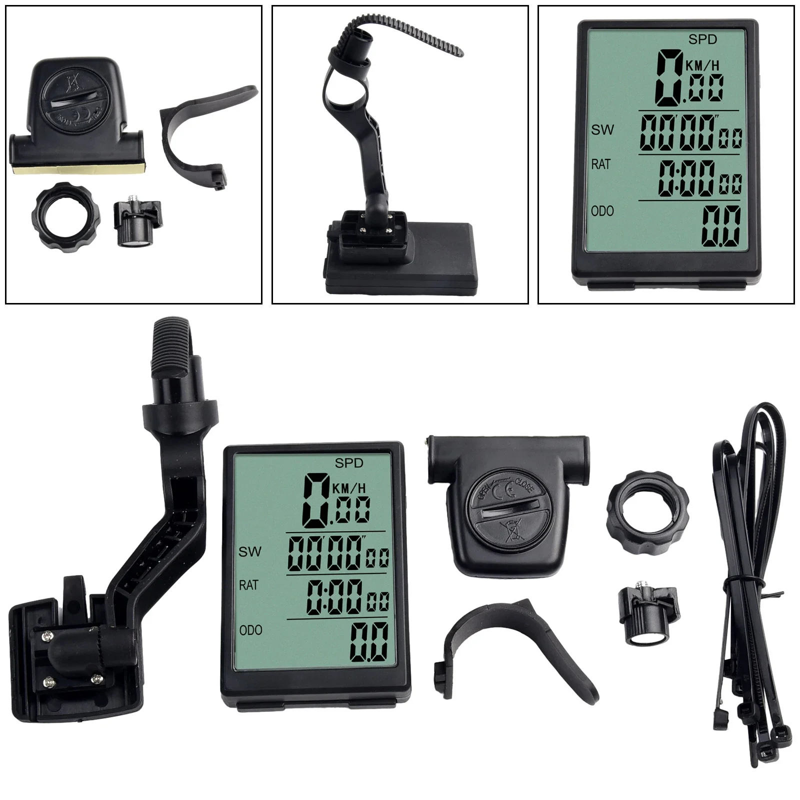 Large Screen Bicycle Computer Wireless Wired Bike Computer Waterproof Speedometer Odometer Cycling Stopwatch Digital Display
Large Screen Bicycle Computer Wireless Wired Bike Computer Waterproof Speedometer Odometer Cycling Stopwatch Digital Display