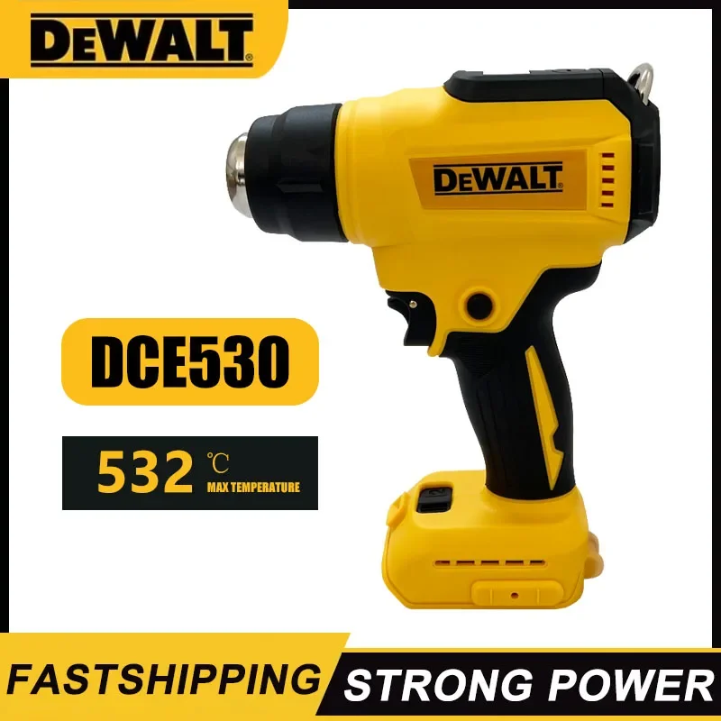 Dewalt DCE530 300W Cordless Heat Gun High Power Welding Thermal Blower Heat Shrink Wrapping Tool For Dewalt 20V Battery
Dewalt DCE530 300W Cordless Heat Gun High Power Welding Thermal Blower Heat Shrink Wrapping Tool For Dewalt 20V Battery