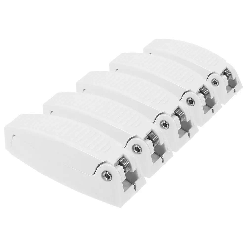 5Pcs Rv Door Catch Firm Plastic Camper Door Holder Secure Baggage Storage Latch Trailer Van Accessories Motorhome Holder
5Pcs Rv Door Catch Firm Plastic Camper Door Holder Secure Baggage Storage Latch Trailer Van Accessories Motorhome Holder