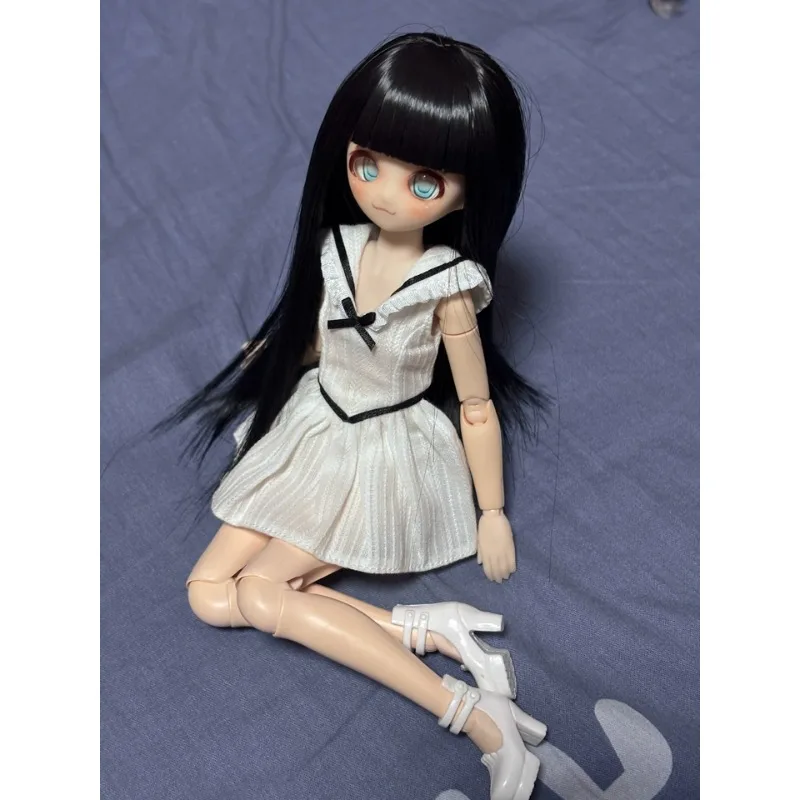 Customized 1/6 Action Figures Cute White Lace College Style Sleeveless Dress Jumpsuit Skirt Clothes Model for Ob24 Toys Body
Customized 1/6 Action Figures Cute White Lace College Style Sleeveless Dress Jumpsuit Skirt Clothes Model for Ob24 Toys Body