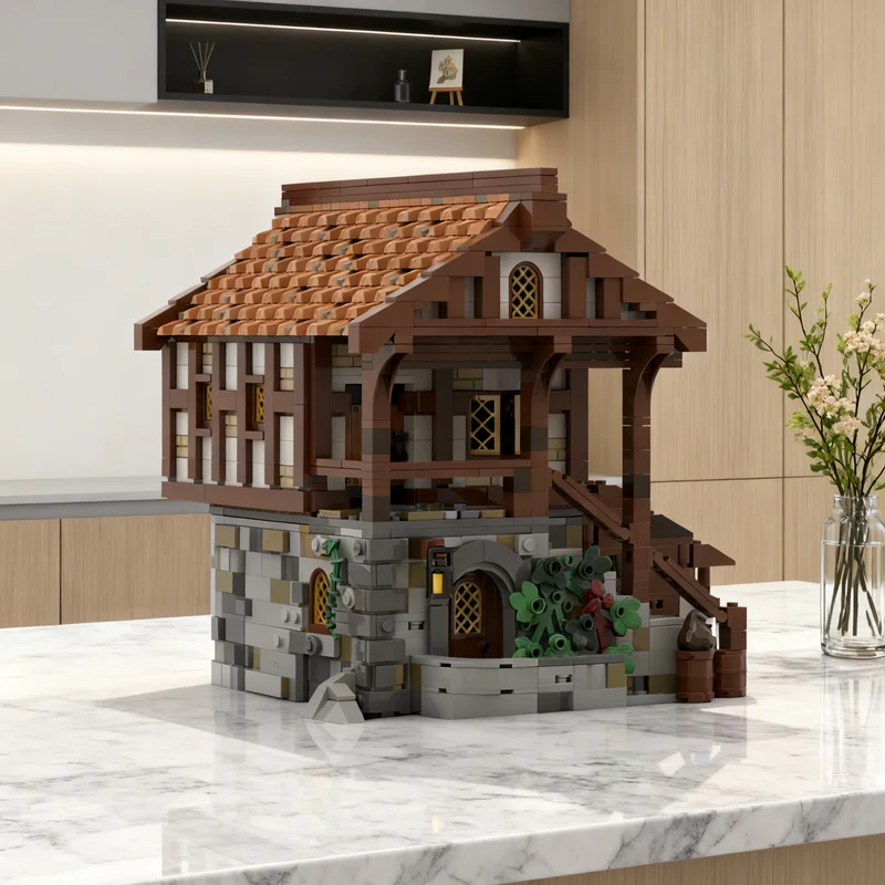 2335pcs MOC Medieval Water Mill Castle Model Building blocks Construction Christmas gifts toy creative DIY idea Education toys
2335pcs MOC Medieval Water Mill Castle Model Building blocks Construction Christmas gifts toy creative DIY idea Education toys